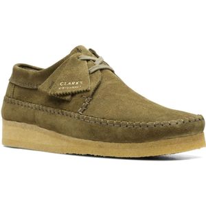 Clarks, Schoenen, Heren, Groen, 42 EU, Suède, Schoenen originelen wever