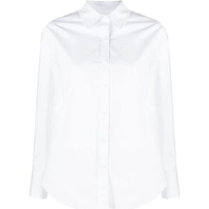 Calvin Klein, Blouses & Shirts, Dames, Wit, S, Katoen, Shirts