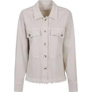 Eleventy, Light Jassen Beige, Dames, Maat:S