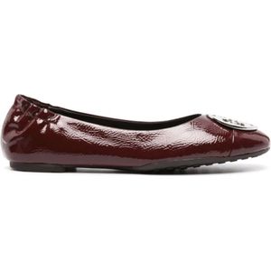 Tory Burch, Claire Cap Toe Ballerina Ballerina Rood, Dames, Maat:36 EU