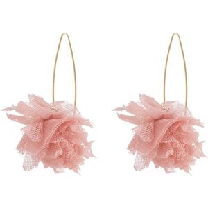 Malababa, Accessoires, Dames, Roze, ONE Size, Vergulde Tulpen Oorbellen