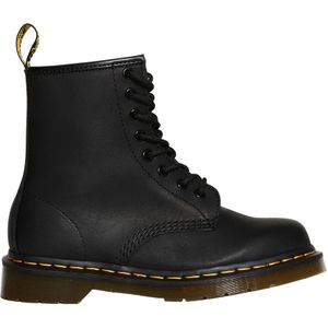 Dr. Martens, 1460 Greasy Nero Polacco Zwart, Dames, Maat:40 EU