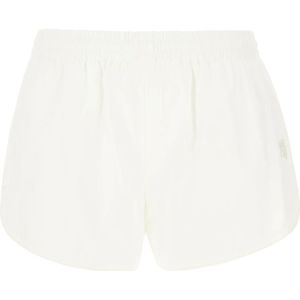 T by Alexander Wang, Korte broeken, Dames, Wit, S, Denim, Casual Denim Shorts voor Vrouwen