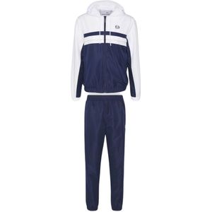 Sergio Tacchini, Sport, Heren, Blauw, L, Polyester, Blauwe Hoodie Jogging Set Zelma