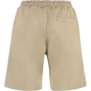 Les Deux, Korte broeken, Heren, Beige, M, Katoen, Diego Fleece Shorts van Katoen