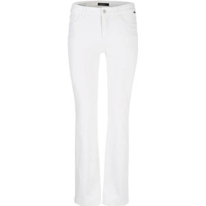 Marc Cain, Jeans, Dames, Wit, M, Stijlvolle Witte Jeans voor Dames