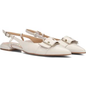 Notre-v, Schoenen, Dames, Beige, 38 EU, Leer, Dames Hakken 12250