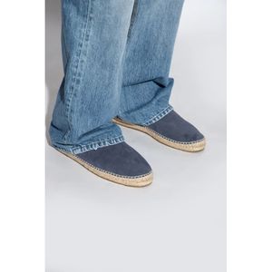 Manebí, Schoenen, Heren, Blauw, 41 EU, Suède, Suède espadrilles