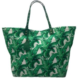 Dolce & Gabbana Pre-owned, Pre-owned, Dames, Groen, ONE Size, Tweed, Groene Canvas Dolce & Gabbana Tas