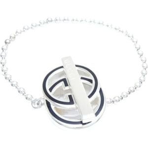 Gucci Vintage, Pre-owned, Dames, Grijs, ONE Size, Pre-owned Silver bracelets