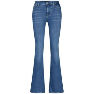 7 For All Mankind, Flared Jeans Blauw, Dames, Maat:W29