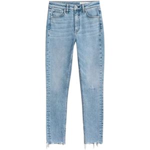 Rag & Bone, Jeans, Dames, Blauw, W29, Denim, Hoge Taille Skinny Denim Jeans