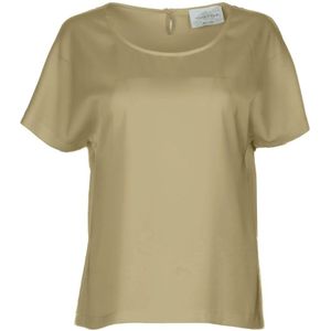 Vicario Cinque, Blouses Groen, Dames, Maat:XS