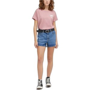 Lee, Korte broeken, Dames, Blauw, W24, Denim, Damesshort Lee Carol