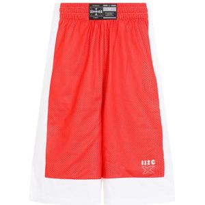 032c, Korte broeken, Heren, Rood, S, Polyester, Rode Laag Mesh Shorts