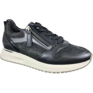 Gabor, Schoenen, Dames, Zwart, 38 EU, Sneaker Schoenen