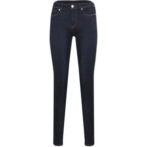 Love Moschino, Donkerblauwe Stretch Skinny Jeans Blauw, Dames, Maat:W29