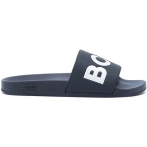 Hugo Boss, Slippers Veelkleurig, Heren, Maat:41 EU