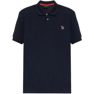 PS By Paul Smith, Katoenen poloshirt Blauw, Heren, Maat:XS