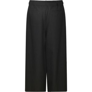 Sacai, Broeken, Heren, Zwart, M, Zwarte Stijlvolle Broek