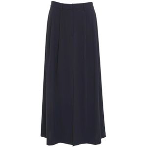 Ottod'Ame, Maxi Skirts Blauw, Dames, Maat:XS