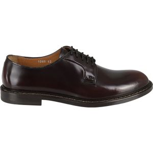 Doucal's, Schoenen, Heren, Paars, 44 EU, Klassieke Derby schoenen voor heren