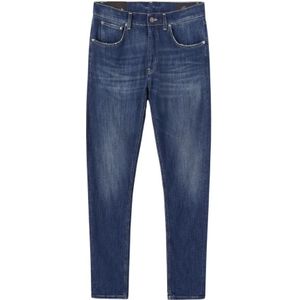 Dondup, Jeans, Heren, Blauw, W31, Stijlvolle Broek