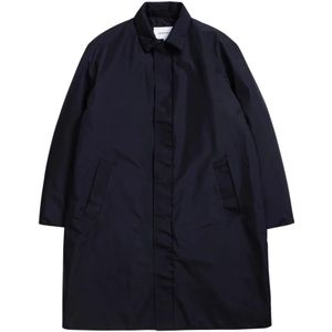 Norse Projects, Vargo Gore TEX Infinium Winddichte Jas Blauw, Heren, Maat:S