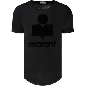 Isabel Marant Étoile, Tops, Dames, Zwart, S, Polyester, T-Shirts