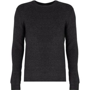 Antony Morato, Truien, Heren, Grijs, XL, Katoen, Elegant C-Neck Sweater