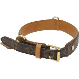 Louis Vuitton Vintage, Pre-owned Canvas belts Bruin, unisex, Maat:ONE Size