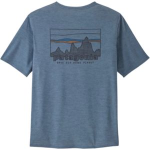 Patagonia, Tops, Heren, Blauw, XL, Cool Daily Grafisch Shirt '73 Skyline