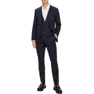 Hugo Boss, Blauwe Jurk Set Henry/Getlin Blauw, Heren, Maat:S