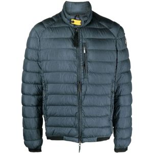 Parajumpers, Jassen, Heren, Blauw, M, Nylon, Down Jassen