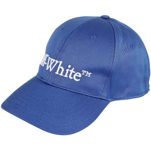 Off White, Accessoires, Heren, Blauw, L, Katoen, Hats
