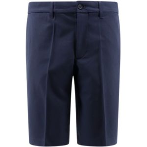 J.Lindeberg, Korte broeken, Heren, Blauw, W30, Polyester, Technische stof Bermuda shorts