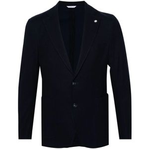 Manuel Ritz, Blazers Blauw, Heren, Maat:M