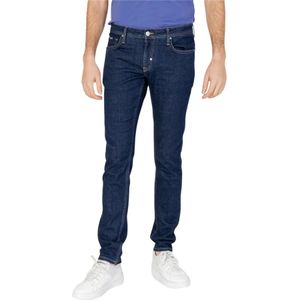 Antony Morato, Jeans, Heren, Blauw, W30, Katoen, Blauw Kort T-shirt Lente/Zomer