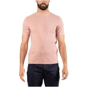 Alpha Industries, Tops, Heren, Roze, S, Heren Casual T-shirt