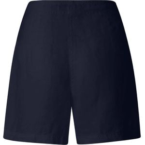 Busnel, Korte broeken, Dames, Blauw, S, Linnen, Luchtige Linnen Shorts