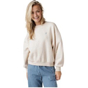 By-Bar, BY BAR Bibi Kiss Sweater 826 Oyster Melee Beige, Dames, Maat:L