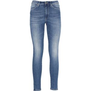 Dondup, Skinny Jeans Blauw, Dames, Maat:W27
