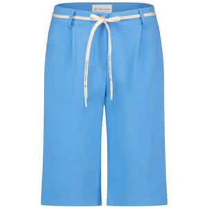 Jane Lushka, Korte broeken, Dames, Blauw, S, Dante Technische Jersey Broek | Lichtblauw
