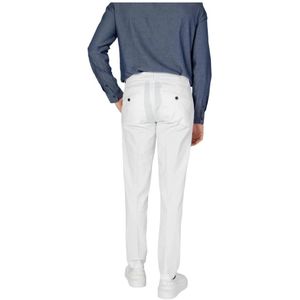 Antony Morato, Broeken, Heren, Wit, S, Katoen, Slim-fit Broeken