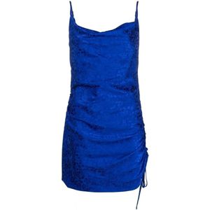 P.a.r.o.s.h., Short Kleedjes Blauw, Dames, Maat:M