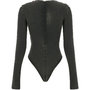 Entire Studios, Tops, Dames, Zwart, XS, Zwarte Bodysuit