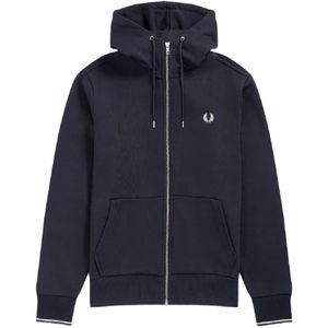 Fred Perry, Sweatshirts Blauw, Heren, Maat:L