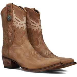 Sendra, Schoenen, Dames, Bruin, 41 EU, Suède, Bruine Suède Cowboylaarzen Model 18673