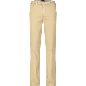 Tramarossa, Broeken, Heren, Beige, W34, Slim Fit Rode Accent Broek