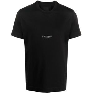 Givenchy, Tops, Heren, Zwart, XL, Katoen, t-shirt